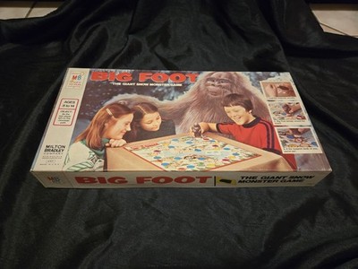 Big Foot The Giant Snow Monster Board Game Milton Bradley 1977