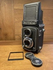 *Rare 6x4.5 Mask : Near Mint* Yashica ROOKIE TLR Film Camera Yashimar 80mm / JPN