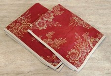 PAIR RALPH Lauren CHAPS TELLURIDE Standard PILLOW Shams Cottage FLORAL 22x28"