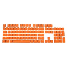 Mechanical Keyboard Keycaps 1 Set Keyboard Replacement ABS 104 Keys, Orange