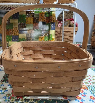 1987 Longaberger 9×5'' Hand woven basket