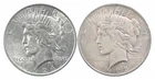 1924 & 1923 & Peace Silver Dollar $1 Bullion Collection Lot *854