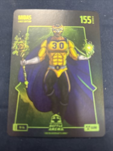 Bo Jackson Battle Arena Steph Curry Midas Glow Battle Foil Update Rare 155 25963