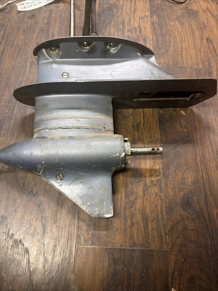 Johnson Evinrude 1960 1961- 1971 20" Electric Shift Lower Unit 35 40 HP Big Twin - Image 4 of 4