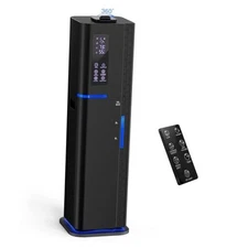 10L/2.64Gal Humidifier, Top Fill Quiet Ultrasonic Cool Mist Humidifiers Black