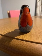 STUNNING LANGHAM GLASS 'ROBIN' PAPERWEIGHT