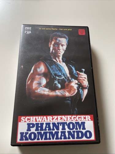 Phantom Kommando VHS - CBS/FOX, Schwarzenegger