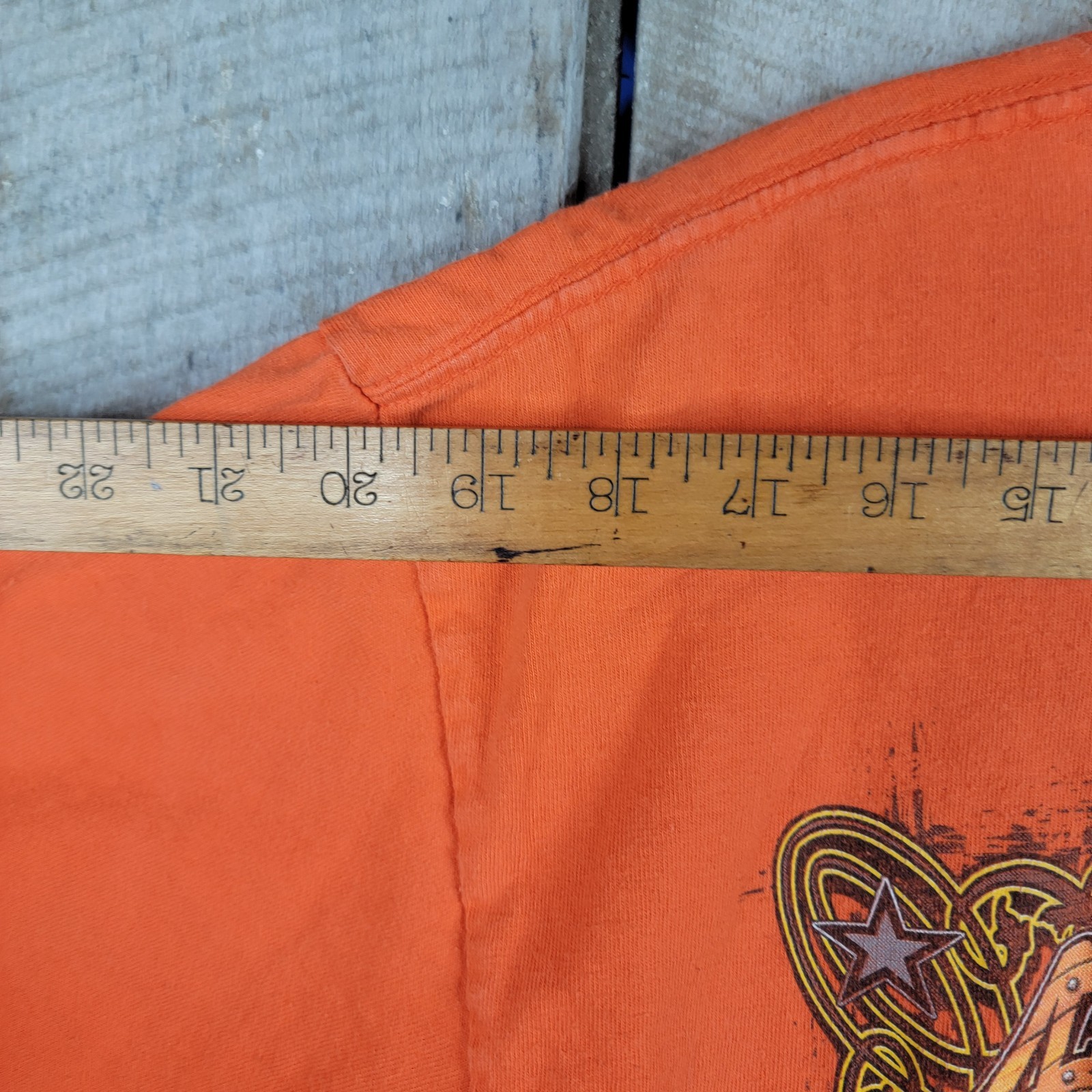 World of Outlaws Shirt Medium 40 Years 1978–2018 Sprint Car Racing Orange Tee