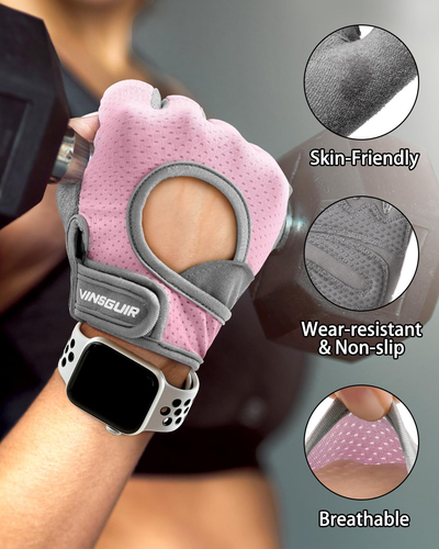 Workout Gloves for Women and Men, Breathable Weight Lifting Gloves for Gym Exerc - 第 3/12 張圖片