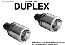 Ulter Duplex Sportauspuff für Subaru FORESTER 3 gen 2008- 100mm rund eingerollt