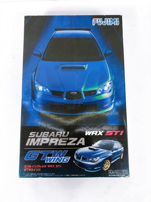 #ad Impreza WRX STI 2005 Model Kit Unassembled Box Damaged 124 Scale $145.99