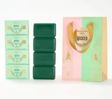 Beekman 1802 x Wicked 4pc Elphaba Bar Soap Gift Set A666575