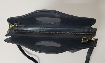 Vintage COACH #9995 Black Leather 