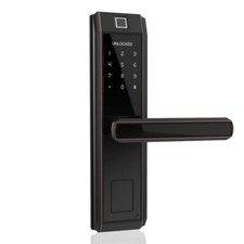 INTELLIGENT LOCK SMART DOOR LOCK W/ KEYPAD AND FINGERPRINT SCANNER