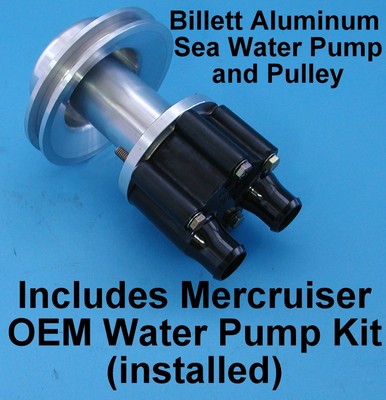 Sea Water Pump and Pulley Replaces Mercruiser 46-807151a12 46  