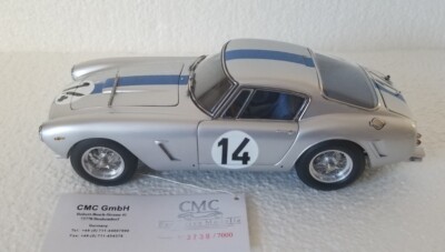1/18 CMC Ferrari 250 GT Berlinetta passo corto (SWB) Competizione,Le Mans NIB