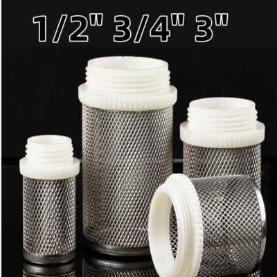 1/2'' 3/4'' 3'' Male Thread Mesh Filter Strainer Stainless Steel Mesh Water Pipe
