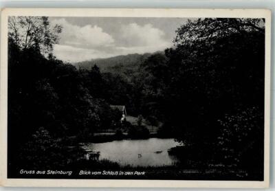39971116 - 4801 Steinburg Castle Steinburg Pond in the Park Photographer Otto