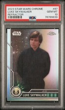 Luke Skywalker - 2023 Star Wars Chrome Refractor PSA 10