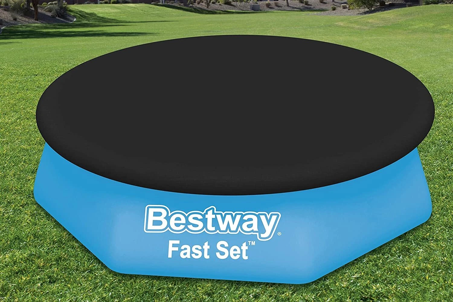 Bestway Range of PVC Round Pool Covers for Fast Set, Steel Pro Max Pool