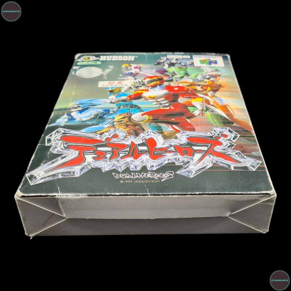 Dual Heroes Nintendo N64 Spiel NTSC-J Japan OVP Hudson 1997 - Bild 3 von 4