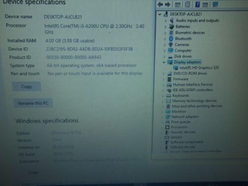 HP ProBook 640 G2 14" Laptop i5-6200U 2.30GHz 4GB 500GB HDD Windows 10 - Picture 2 of 12