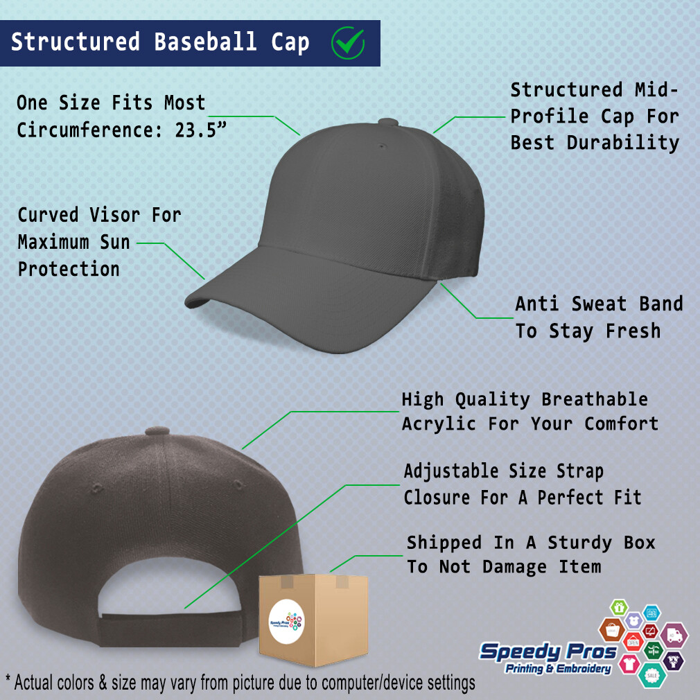 custom embroidered baseball caps for men personalized hats acrylic strap adjust