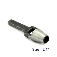 C.S. Osborne Arch Punch 149 - 3/4" Leather Vinyl Rubber Round Hole Punch