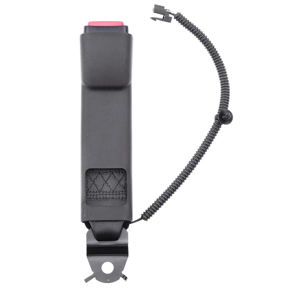 Hebilla de cinturón de seguridad del conductor delantero para Chevy Silverado GMC Sierra Yukon 07-13 negro Foto 2 de 4