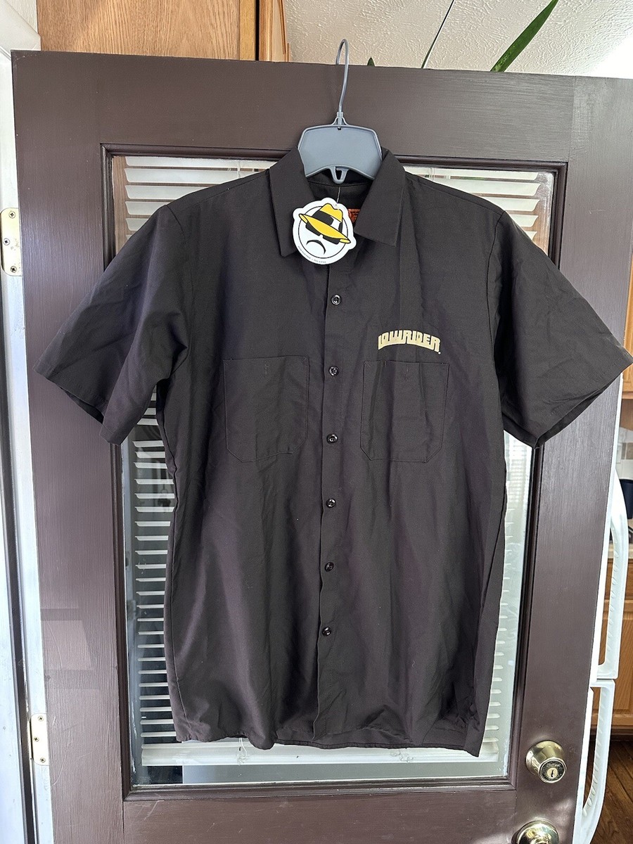 LOW CLASSIC CAP SLEEVE SHIRT ダークブラウン LOW CLASSIC CAP SLEEVE SHIRT ダークブラウン