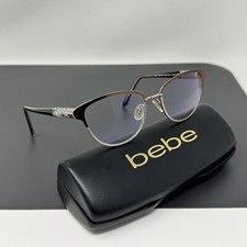BEBE Eyelasses BB5147 200 Topaz 52.16.140MM Women s Cat Eye