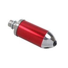 Red 3/4" Threaded Aluminium Exhaust Muffler For Predator 212cc 196cc/6.5HP