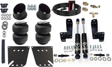 Front Bolt On 3/8 Air Ride Suspension Kit 2500 Air Lift Bags Fits Impala 1958-64