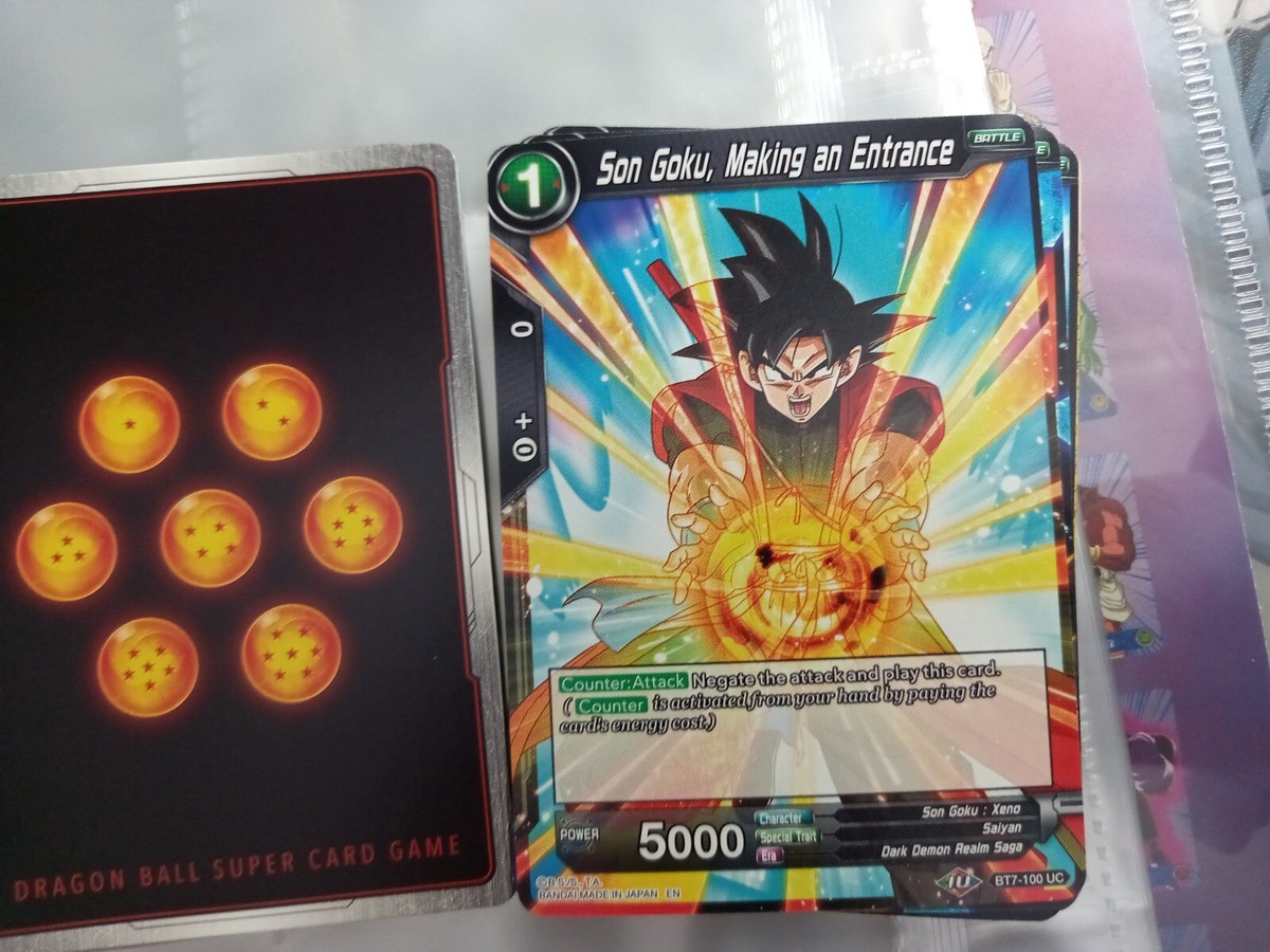 bandai dragon ball super card game card bt7 100 | eBay