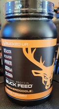 BUCKED UP Buck Feed ORIGINAL All-Natural Protein SnickerDoodle Flavor xp 10/25