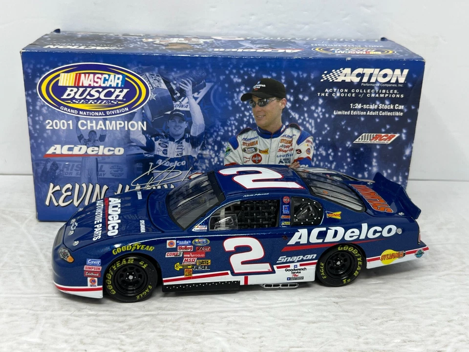 Action Nascar #2 Kevin Harvick AC Delco GM Dealers (1 de 2.496#) 1:24 Diecast Foto 4 de 4