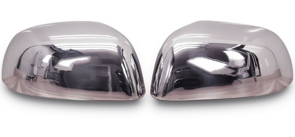 Set Edelstahl Spiegel Zierkappen Kappen Chrom FüR Dacia Duster BJ 2010 - 2011-image