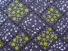 Fabric Flower Gray By Timeless Treasures 43" x 38" no:91