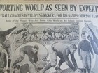 1913 SPORTING WORLD AS SEEN BY EXPERTS, FOOTBALL - SCRANTON TRIBUNE / REPUBLICAN — photo 2
