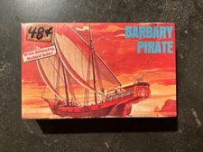 Life-Like Hobby Kits Barbary Pirate Ship with Billowing Molded Sails