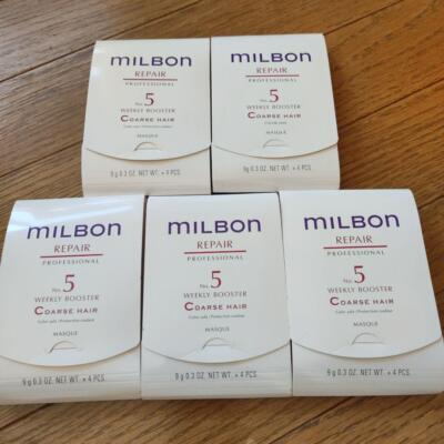 Milbon System Treatment No.5 Repair Course Hair 9g×4 5Boxen Haarpflege