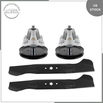 Deck Spindle Blade Kit fit for MTD Lt46 LX46 46'' Deck 742-04290 918-06977A