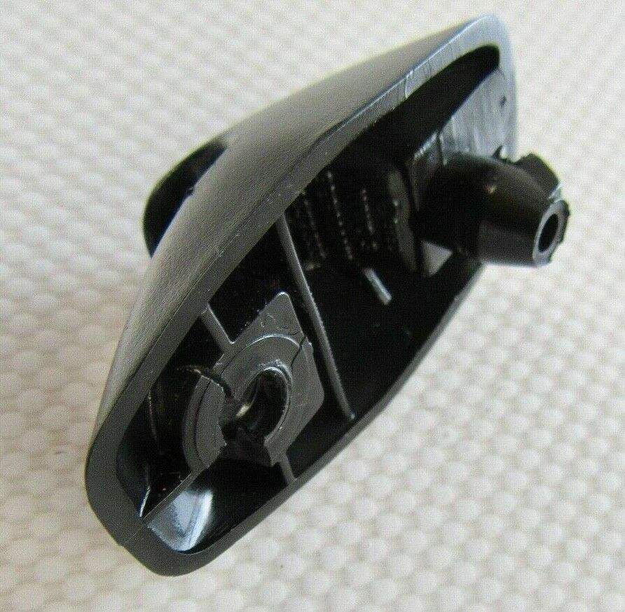 VW Sun Visor Clip Hook Hanger Bracket Holder Black - 191857559 01C 
