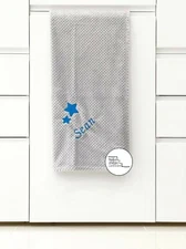 Embroidered Personalised Luxury Soft Waffle Blanket | Custom Name Newborn Gift
