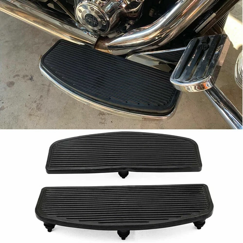 For Harley Touring Softail Rider Footboard Floorboard Foot peg Footrest Inserts - Picture 1 of 10