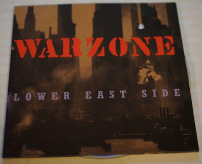 Warzone Lower East Side Promotional 1996 Cd G+ To Vg Nyhc Hardcore Oi