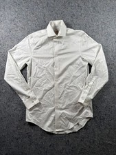 Calvin Klein Dress Shirt Infinite Wrinkle Free Stretch 14 1/2 Slim Fit 32/33 S