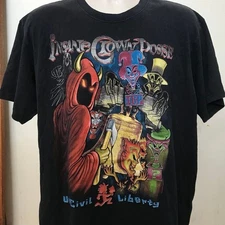 Vintage Insane Clown Posse ICP Men T-shirt Black Tee All Sizes S to 4XL 16D01