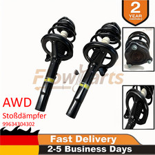 Per Porsche 911 Carrera AWD 996 Coppia Ammortizzatori Anteriori Completi Kit Senza PASM