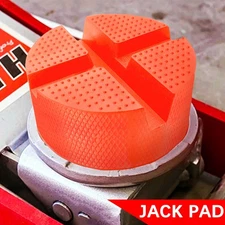 Jack Pads Polyethylene Pad Car Truck Cross Slotted Frame Rail Adapter Universal,